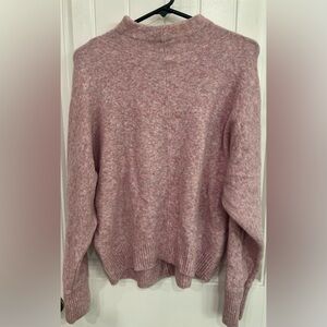 Cozy Pink Knit Sweater by Loft